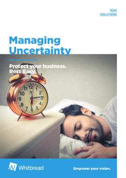 Managing Uncertainty - Whitbread Insurance Brokers
