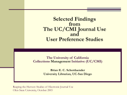 The Research Library`s Future: Meeting Changing Needs and