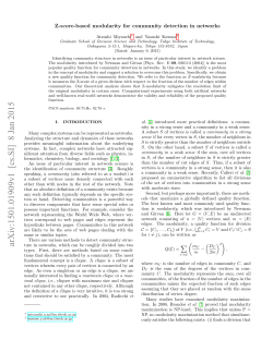 Z-score-based modularity for community detection in networks