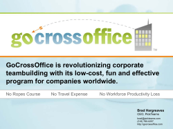 GoCrossOffice is revolutionizing corporate