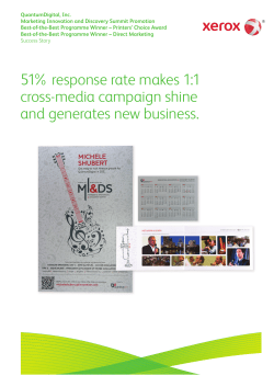 51% response rate makes 1:1 cross-media campaign shine