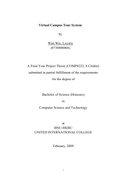 1. Thesis Writing - United International College
