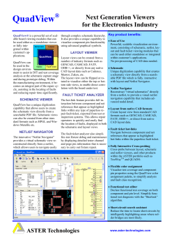 QuadView Brochure - ASTER Technologies