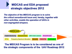 a copy of the MIDCAS Presentation