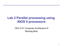 Parallel matrix multiplication