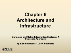 Step 3: Apply Strategy-Architecture-Infrastructure Framework