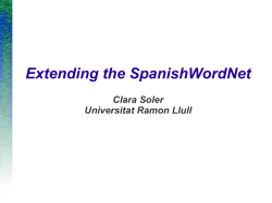 Extending the Spanis..