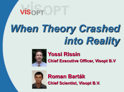 When Theory Crashed into Reality