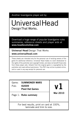 Another boardgame player aid by Game