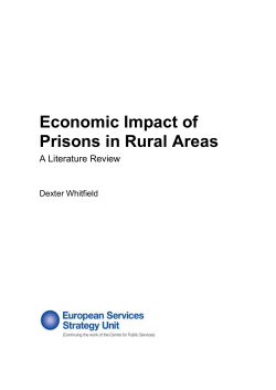 Prison Impact Review - The European Services Strategy Unit