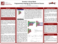 Dronely: A Visual Block Programming Language for the Control of
