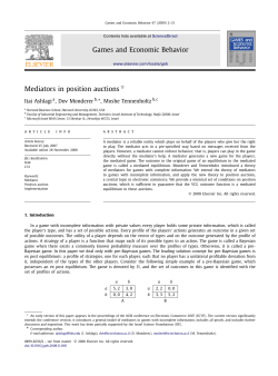 Mediators in position auctions