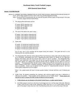 the complete PDF - Southeast Idaho Youth Football League