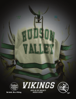 2015-16 ice hockey media guide - Hudson Valley Community College