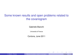 Some known results and open problems related to the covariogram