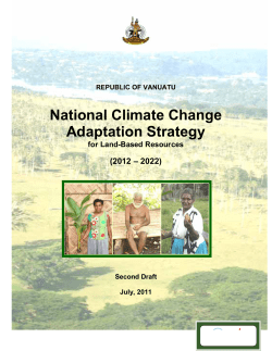 National Climate Change Adaptation Strategy