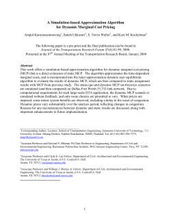 A Simulation-based Approximation Algorithm for Dynamic Marginal