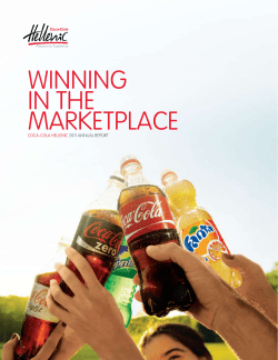 winning in the marketplace - Coca
