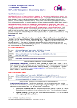 JNCO CLM (Improved) - Chartered Management Institute