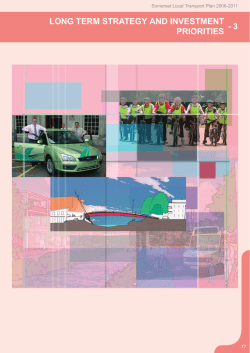 Long Term Strategy and Investment Priorities