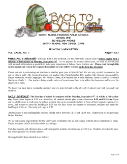 Scotch Plains-Fanwood Public Schools