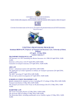 UNIVERSITA` DEGLI STUDI DI MESSINA Dipartimento di