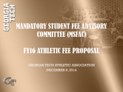 financial presentation