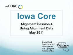 Iowa Core - Keystone AEA