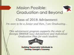 Mission Possible: Graduation and Beyond