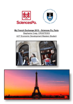 Sciences Po - International Academic Programmes Office