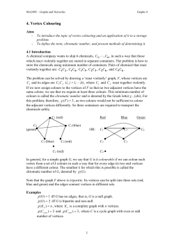 Graphs 4 notes - Unknown