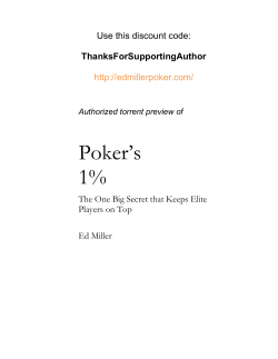 The One Big Secret That Keeps Elite Players On Top