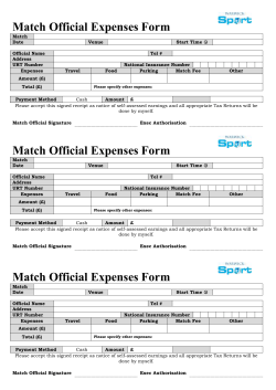 Match Official Invoice