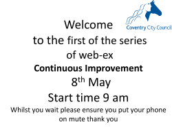 Continuous Improvement