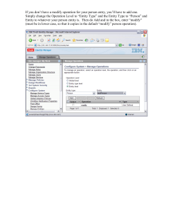 If you don`t have a modify operation for your person entry, you`ll have