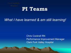 PI Teams can