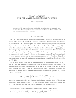 Sharp Lp-bounds for the martingale maximal function