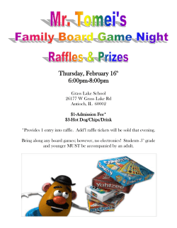 Mr. Tomei`s Family Board Game Night