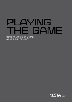 insider views on video game development insider views on