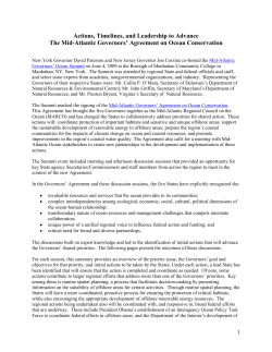 Habitat Protection Session - Mid-Atlantic Regional Council on the