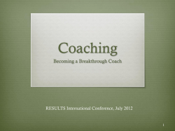 Coaching - Results