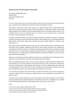 18s lose by one in 81 point game of two halves