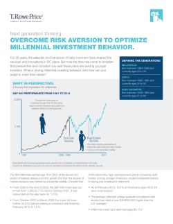 overcome risk aversion to optimize millennial