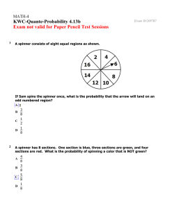 MATH-4 Exam [E-20P7B7] KWC-Quante