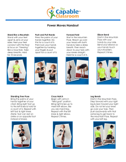 Power Moves Handout
