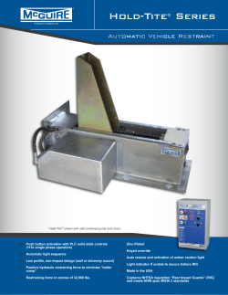 Hold-Tite&reg; Series