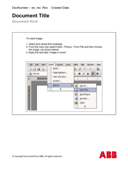 DocNumber_Document Title