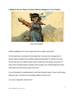 Steps to Include Artificial Intelligence in Your Practice