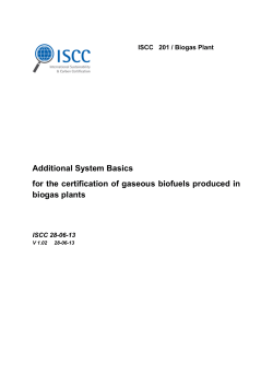 Additional System Basics for the certification of