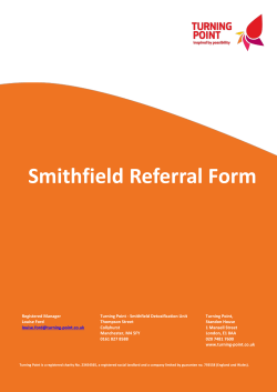 Detox Referral Form